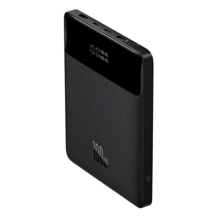 Baseus Blade High Power Digital Display Quick Charge Power Bank 20000Mah 100W Black