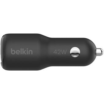 Carregador de Isqueiro Belkin Boostcharge Dual Car Charger 42W