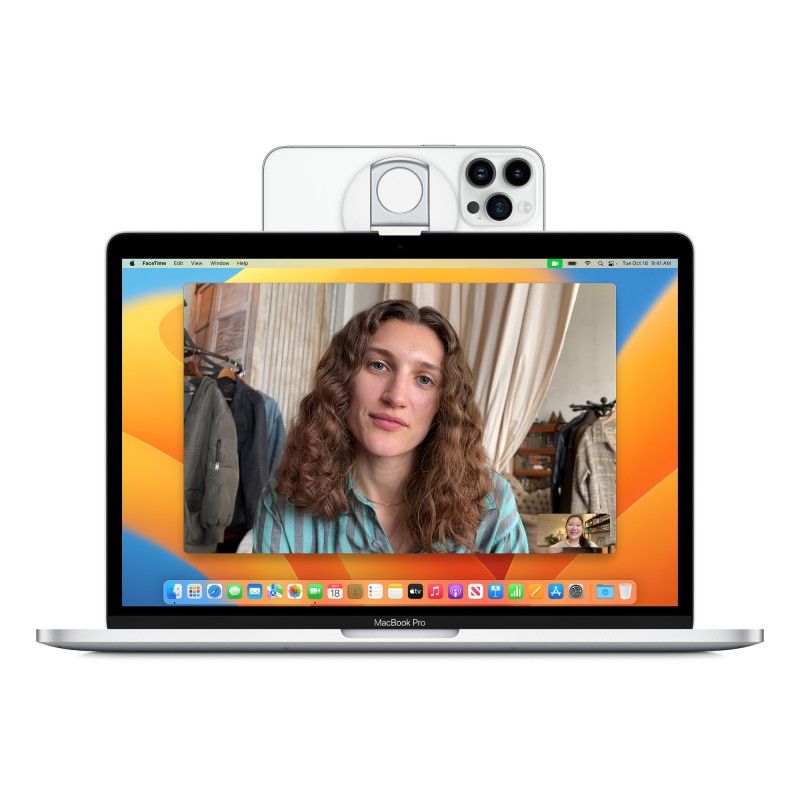 Montagem Magnética p/ Telemóvel - Magsafe For Mac Notebooks - Branco - Para Apple Iphone 12, 13, 14
