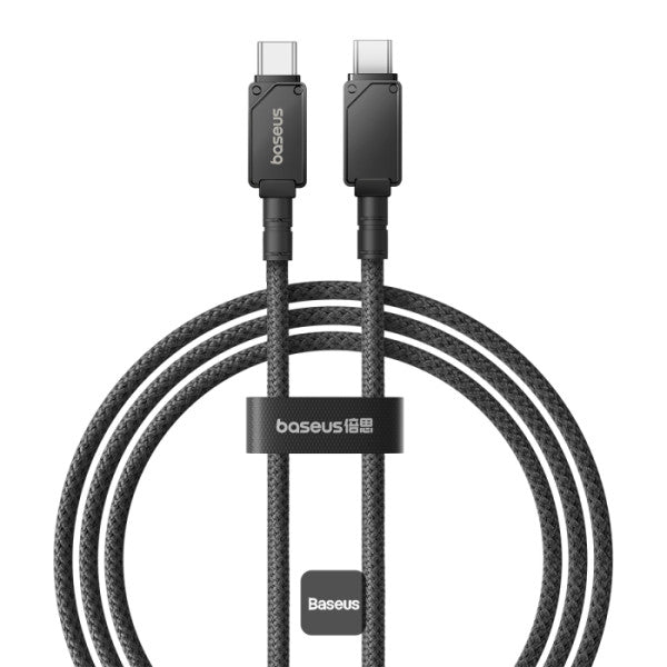 Unbreakable Series Fast Charging Data Cable Type-C To Type-C 100W 1M Black
