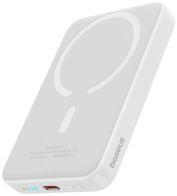 PowerBank Baseus Magnetic Mini Air Wireless Fast Charge 10000Mah 20W Stellar White