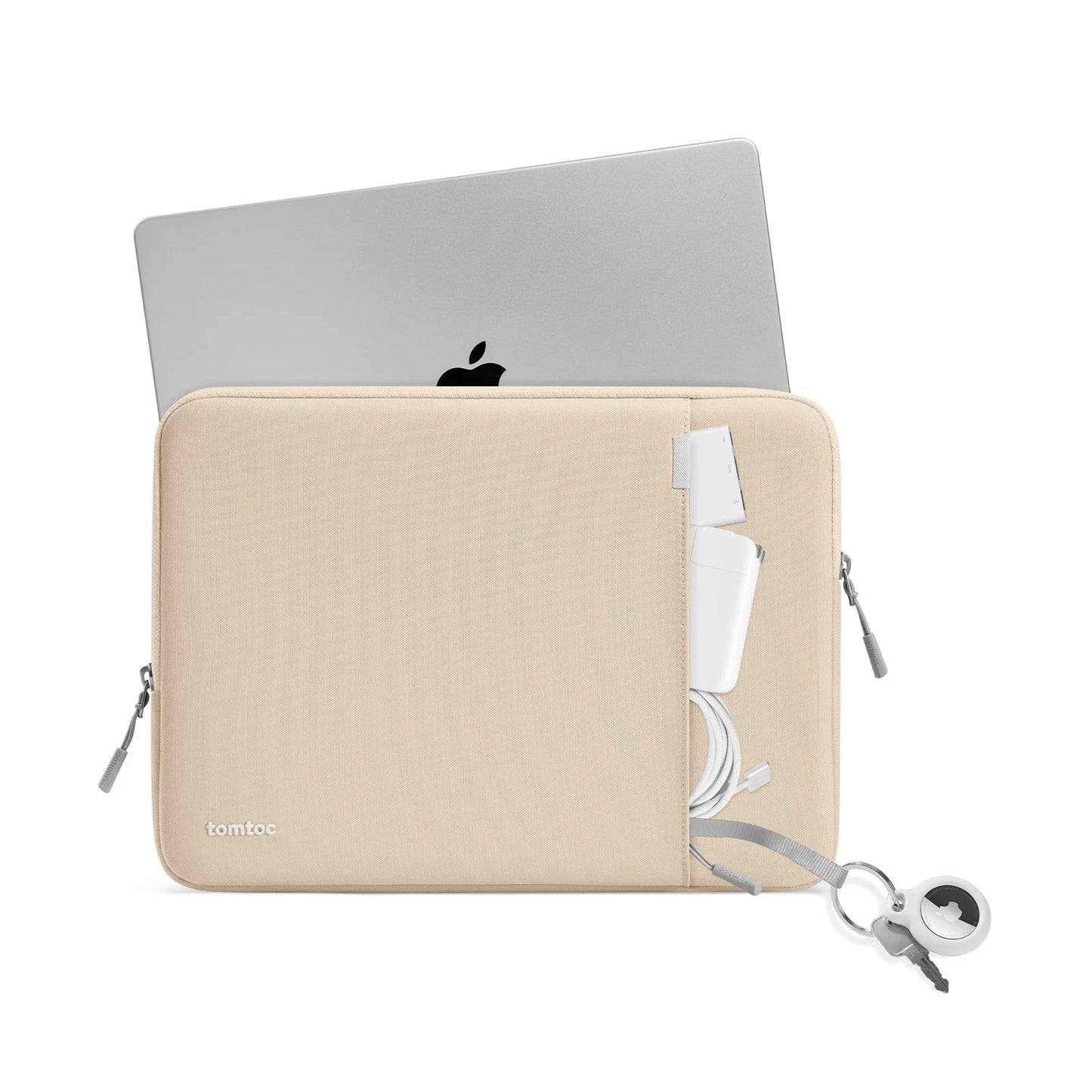 TOMTOC 360 Protective Sleeve for 15'' MB AIR Sand