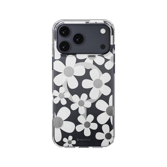 Capa Switcheasy White Flower Case iPhone 17 Pro Max