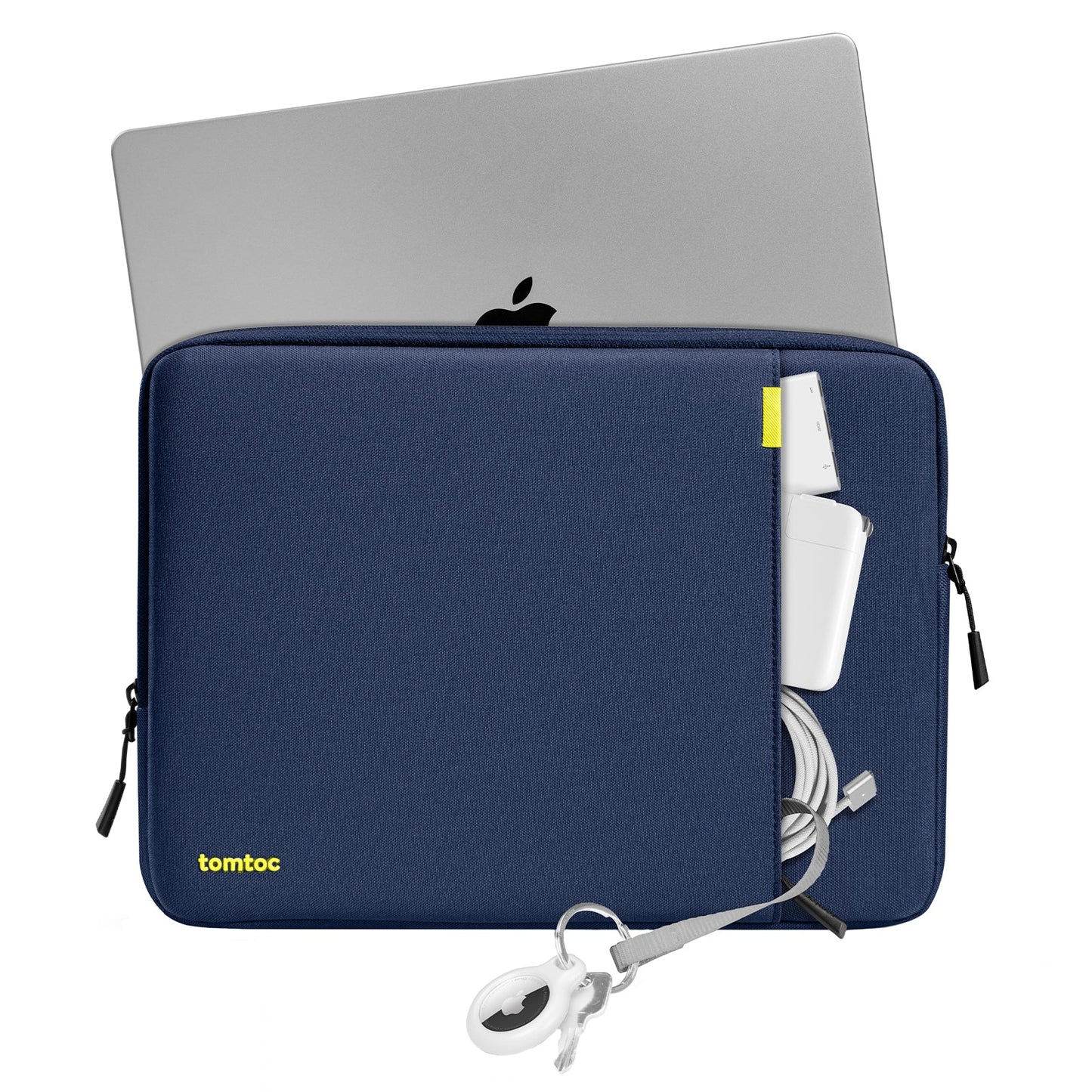 TOMTOC 360 Protective Sleeve for 13" AIR/MB PRO Black Blue