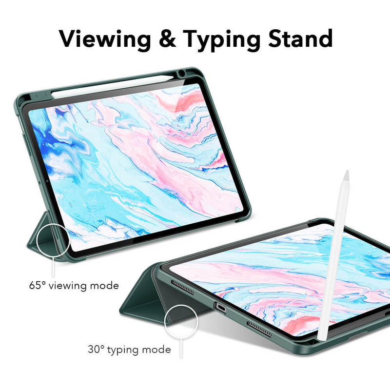 ESR Capa para iPad Air 4 10.9" Rebound Pencil - Preta