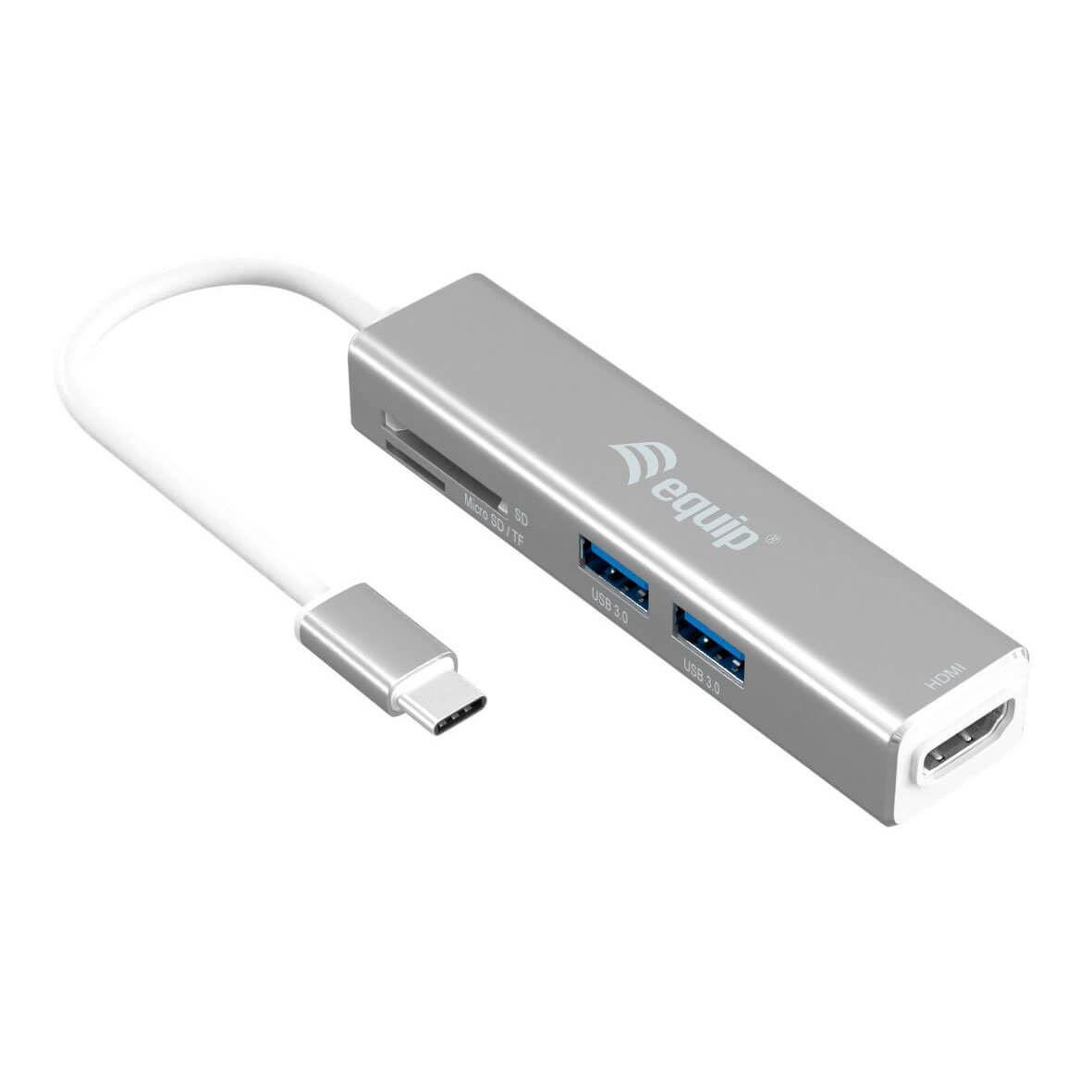 Adaptador Usb-C Multifunções 5 em 1