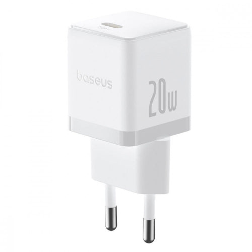 Baseus Carregador Palm Fast Charger 1C 20W Eu Moon White