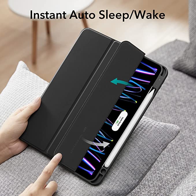 Capa ESR Rebound Pencil iPad Pro 12.9P 2021/2022 Preto