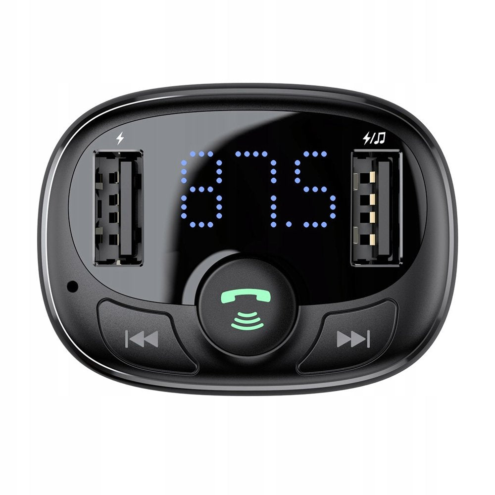 T-Type S-09A Bluetooth Mp3 Car Charger Standard Edition Preto