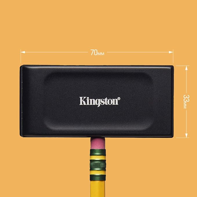 Kingston SSD Externo xS1000 1TB USB 3.2 Gen2 Preto