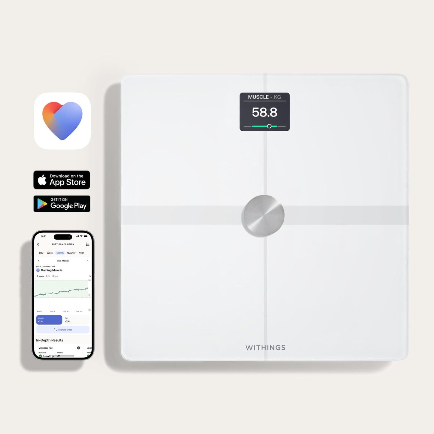 Balança Body Smart (white)