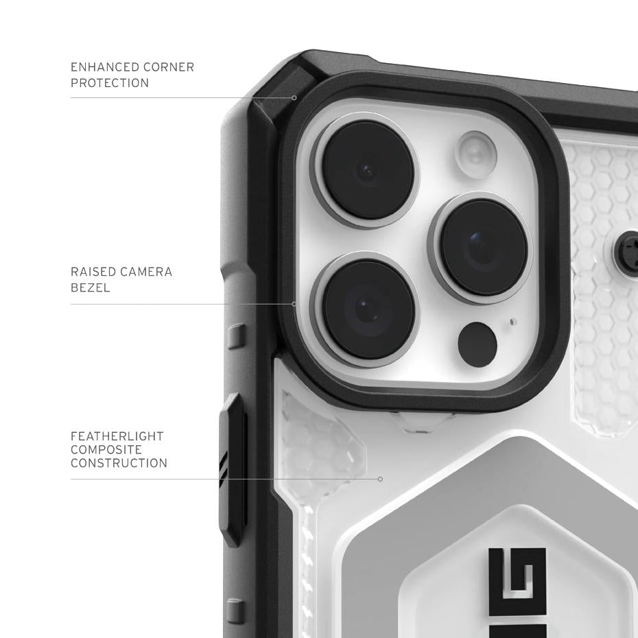 UAG Pathfinder Clear Magsafe iPhone 16 Pro (ice)