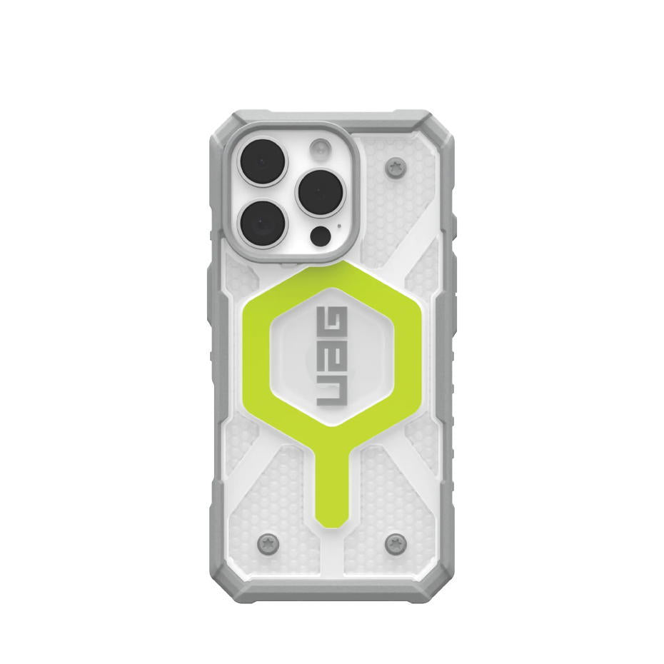 UAG Pathfinder Clear Magsafe iPhone 16 Pro (act neon)