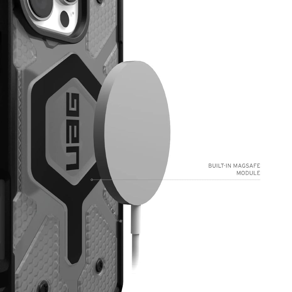 UAG Pathfinder Clear Magsafe iPhone 16 Pro Max (ash)