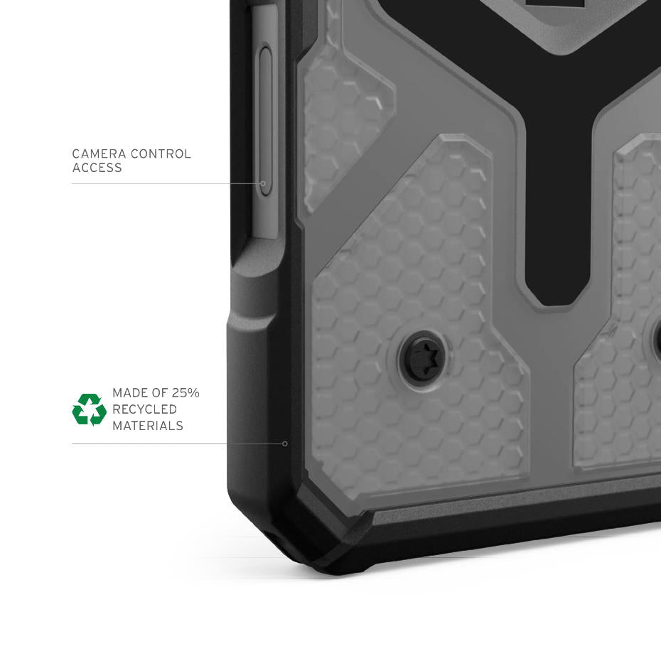 UAG Pathfinder Clear Magsafe iPhone 16 Pro Max (ash)