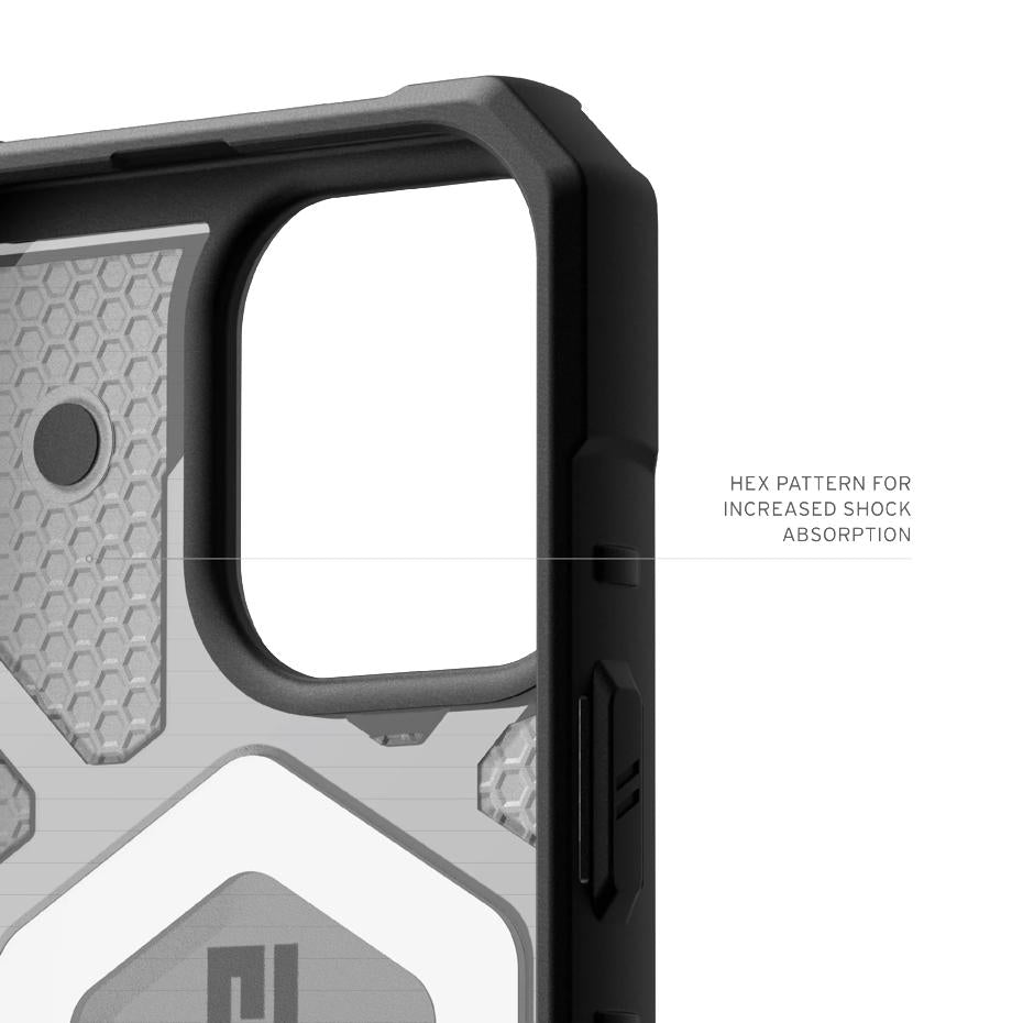 UAG Pathfinder Clear Magsafe iPhone 16 Pro Max (ash)