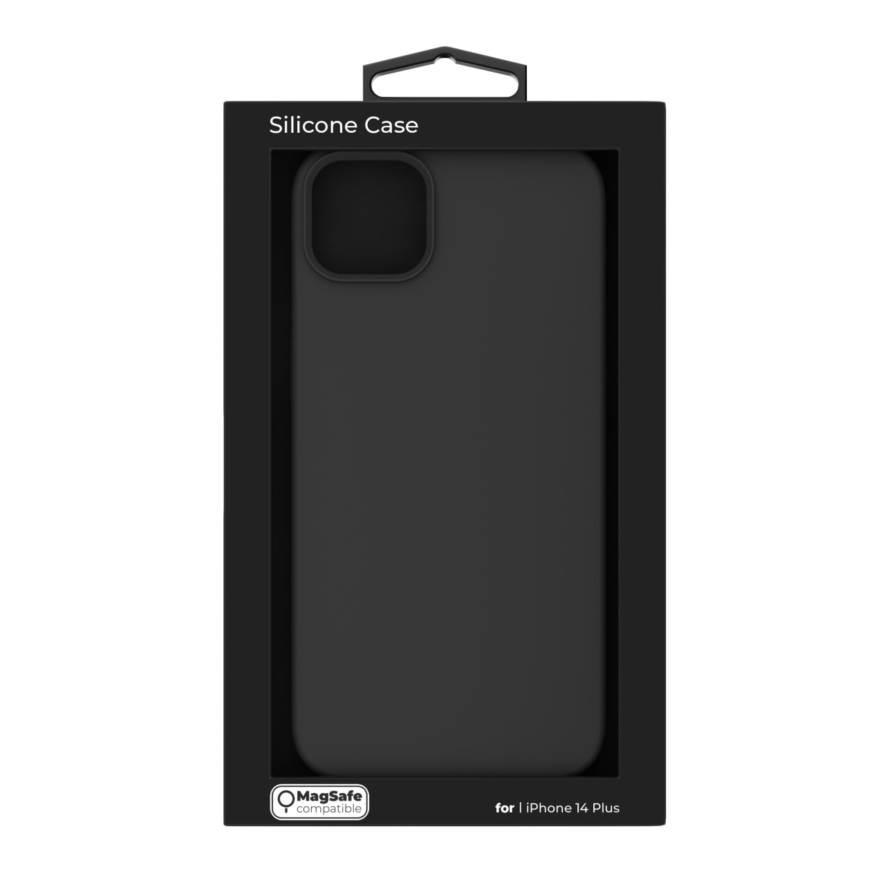 Capa Silicone MagSafe Next One iPhone 14 Plus - Preto