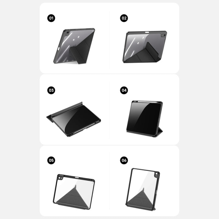 Magi Case iPad Air c/ Stand Cinza