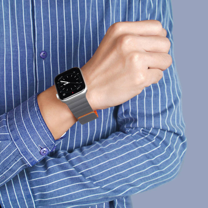 Pulseira Magnetica Watch 38:40:41 Cinz