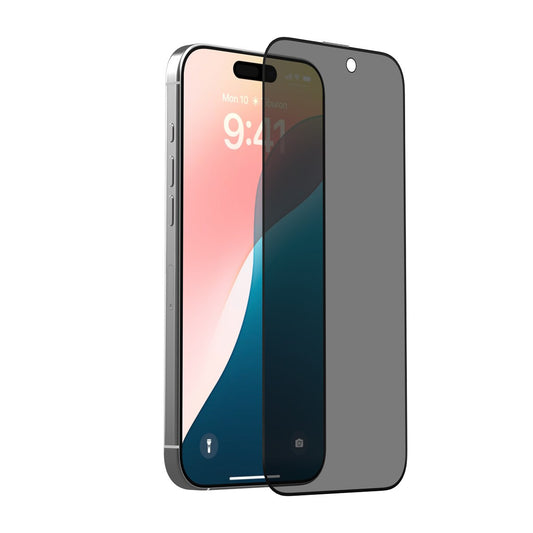 Vidro temperado Devia Full Face Privacy Van iPhone 16 Pro Preto (1 pc)