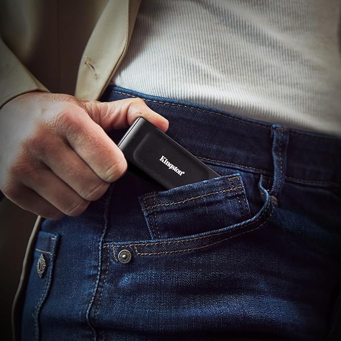 Kingston SSD Externo xS1000 1TB USB 3.2 Gen2 Preto