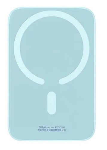 PowerBank Baseus Magnetic Mini Wireless Fast Charge 2022, 6000Mah 20W Azul