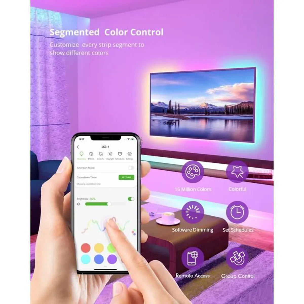 Smart LightStrip LS3 ColorFlux 5m