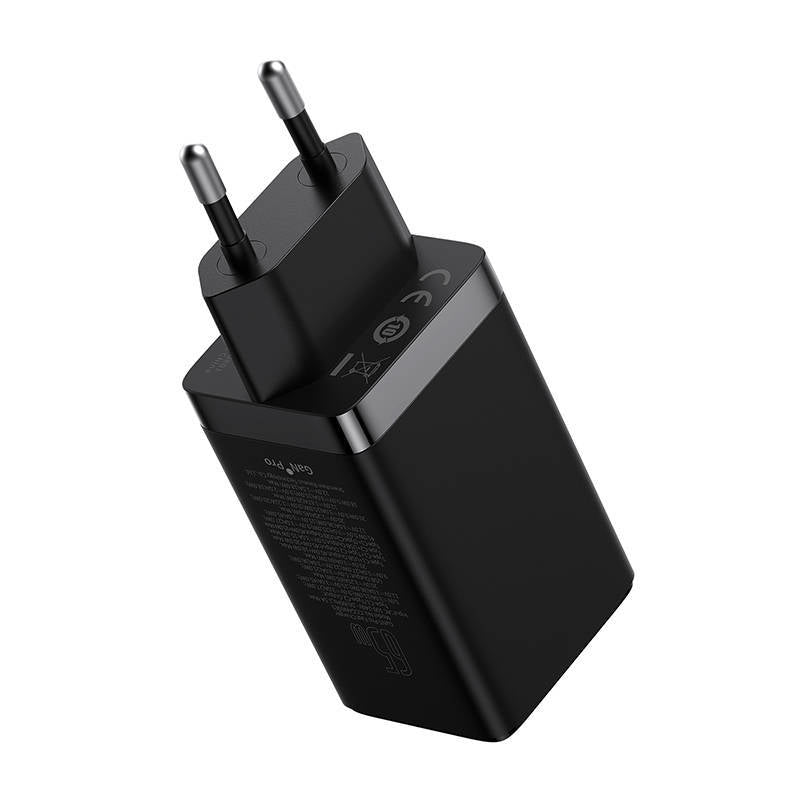 Carregador Rápido Gan5 Pro 2C+U 65W Eu Preto