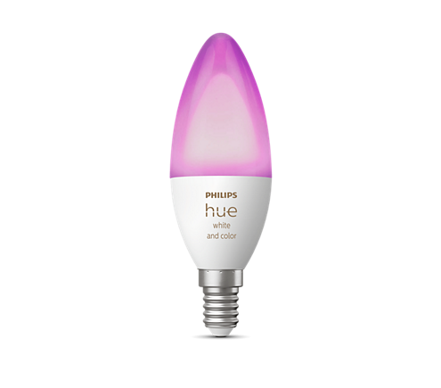 Lâmpada Philips Hue E14 White & Color