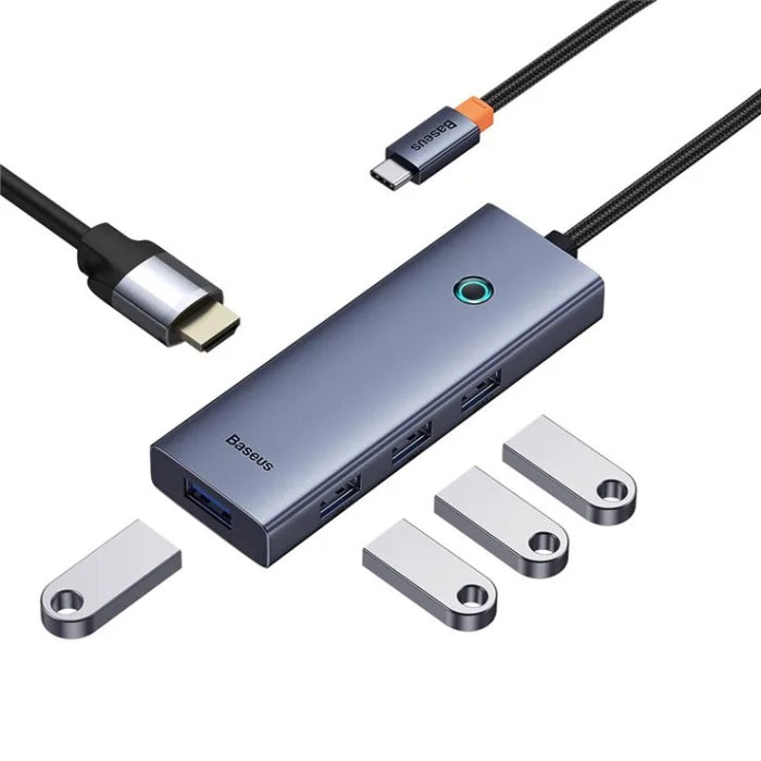 FLITE SERIES 5-PORT HUB Dock SPACE GREY