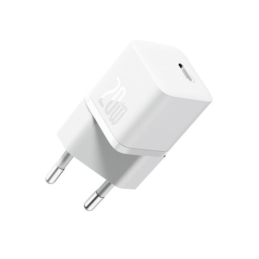 Carregador usb-c baseus branco 20w