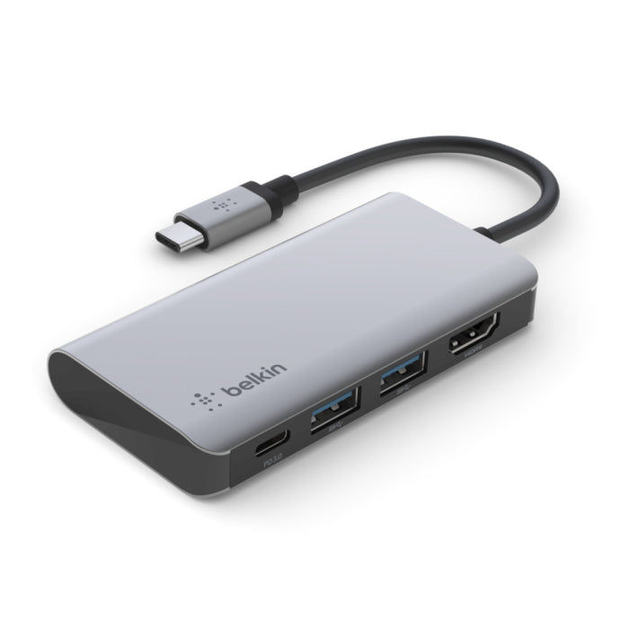 Adaptador Multi-Portas USB-C 4 em 1