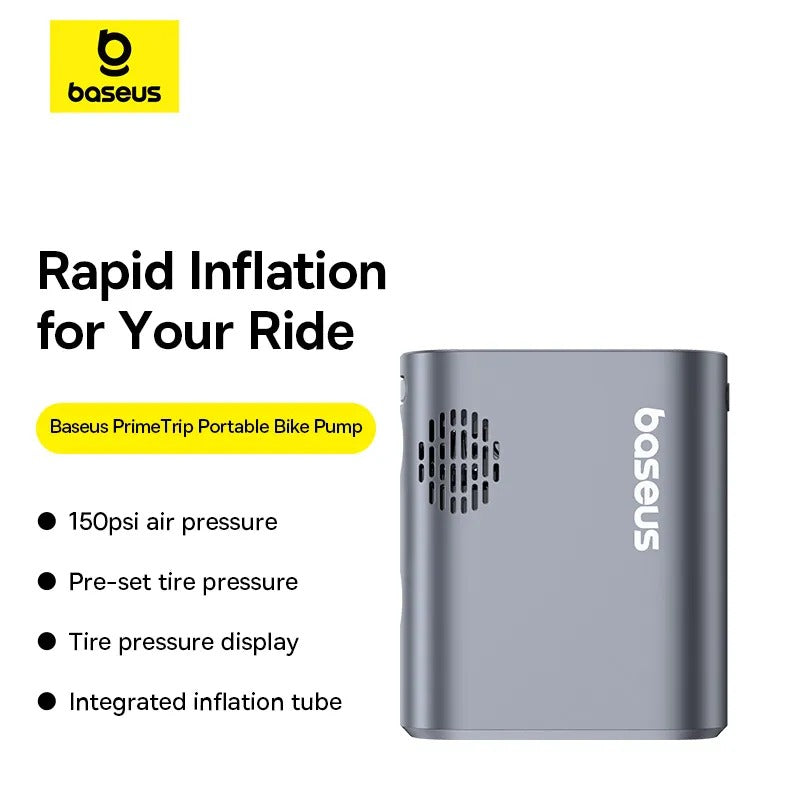 Baseus Primetrip Series Portable Bike Pump Cosmic Black