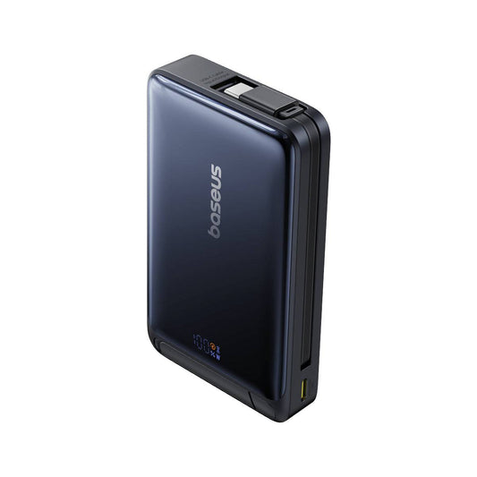 Powerbank Baseus Nomos Magnetic Qi2 10000mAh 45W Preta