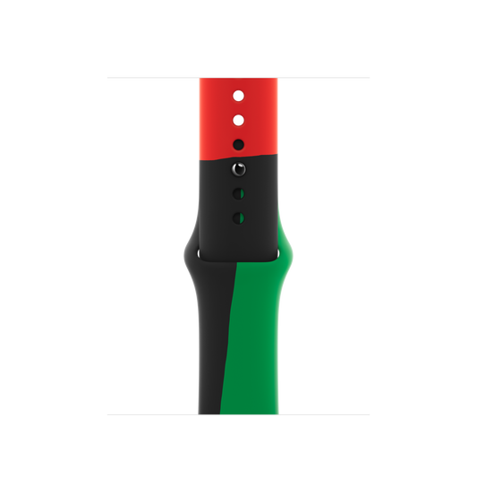 Bracelete desportiva Black Unity de 40 mm - M/L