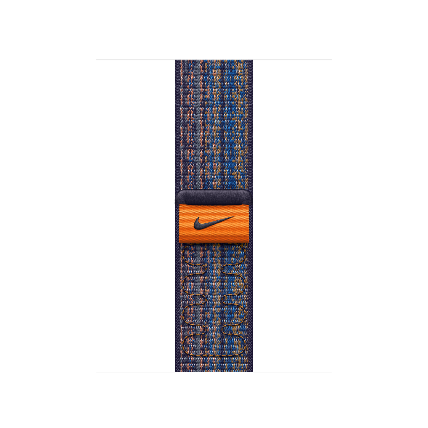 Loop desportiva Nike Game Royal/laranja de 41 mm