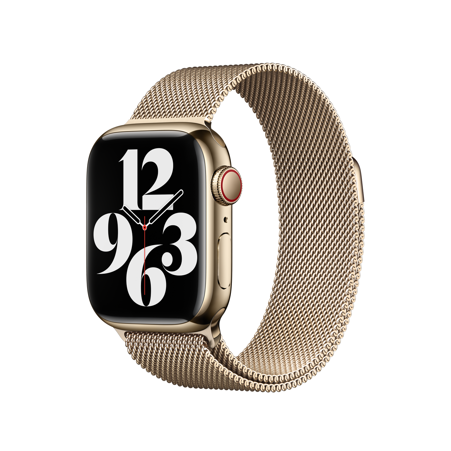 Loop milanesa dourada de 41 mm