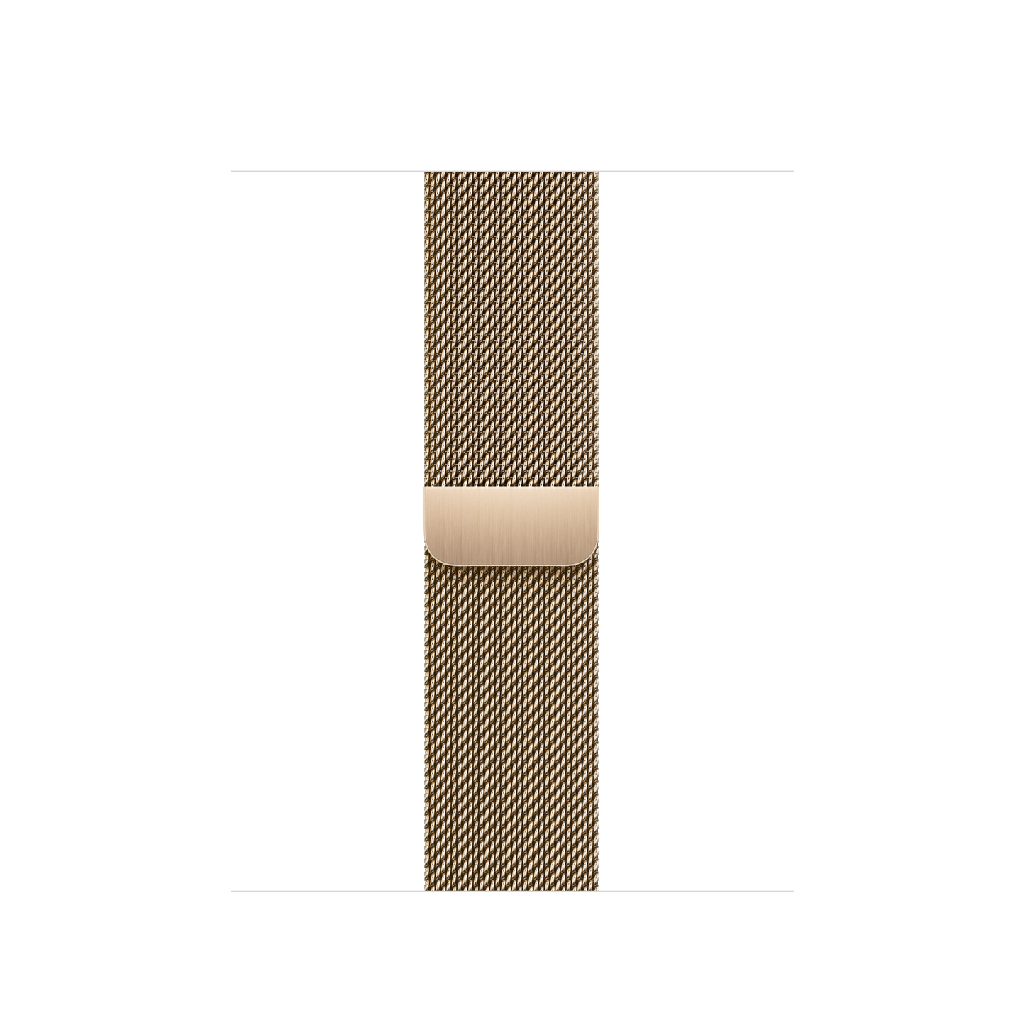 Loop milanesa dourada de 41 mm
