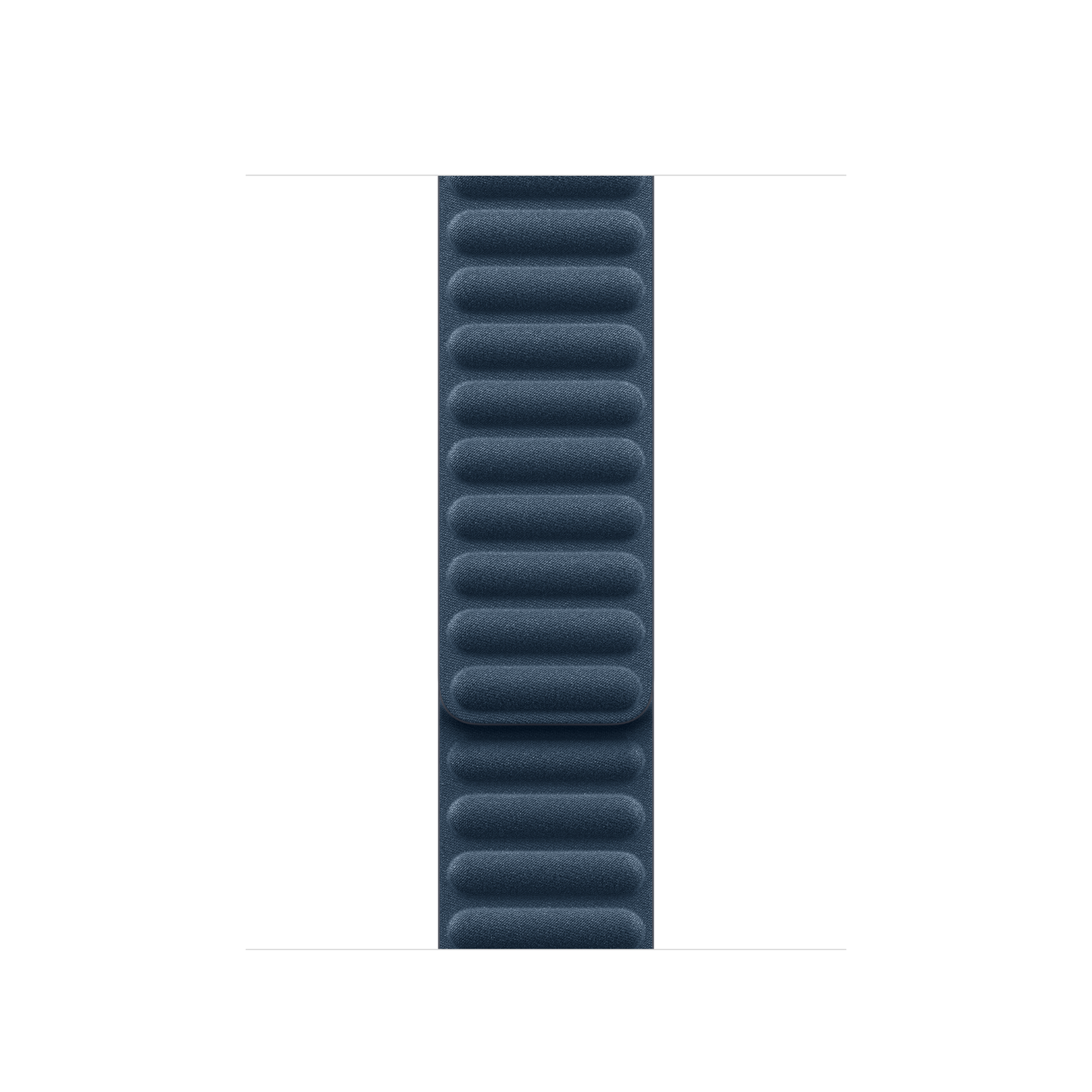 Bracelete de elos magnética azul Pacífico de 41 mm - M/L