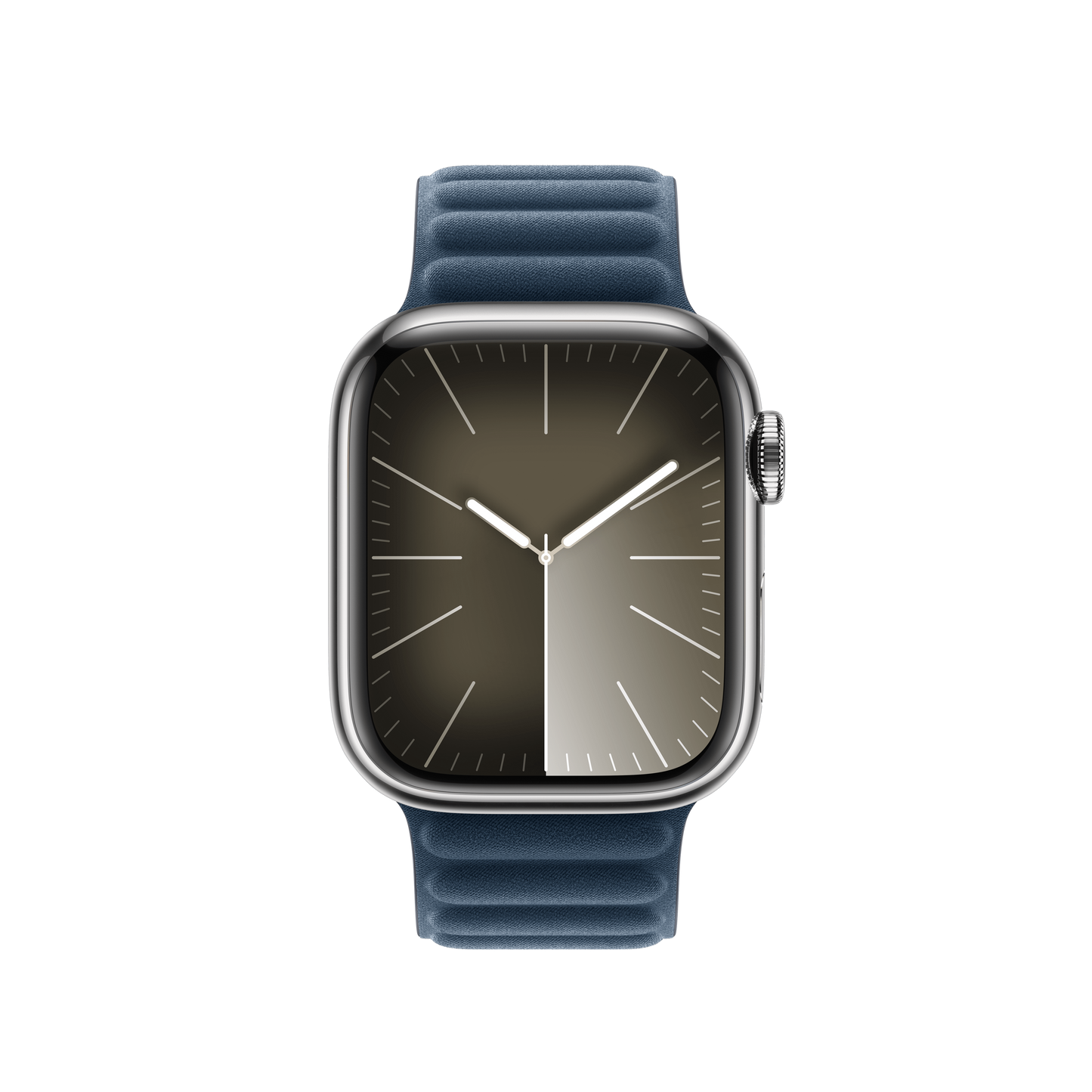 Bracelete de elos magnética azul Pacífico de 41 mm - S/M