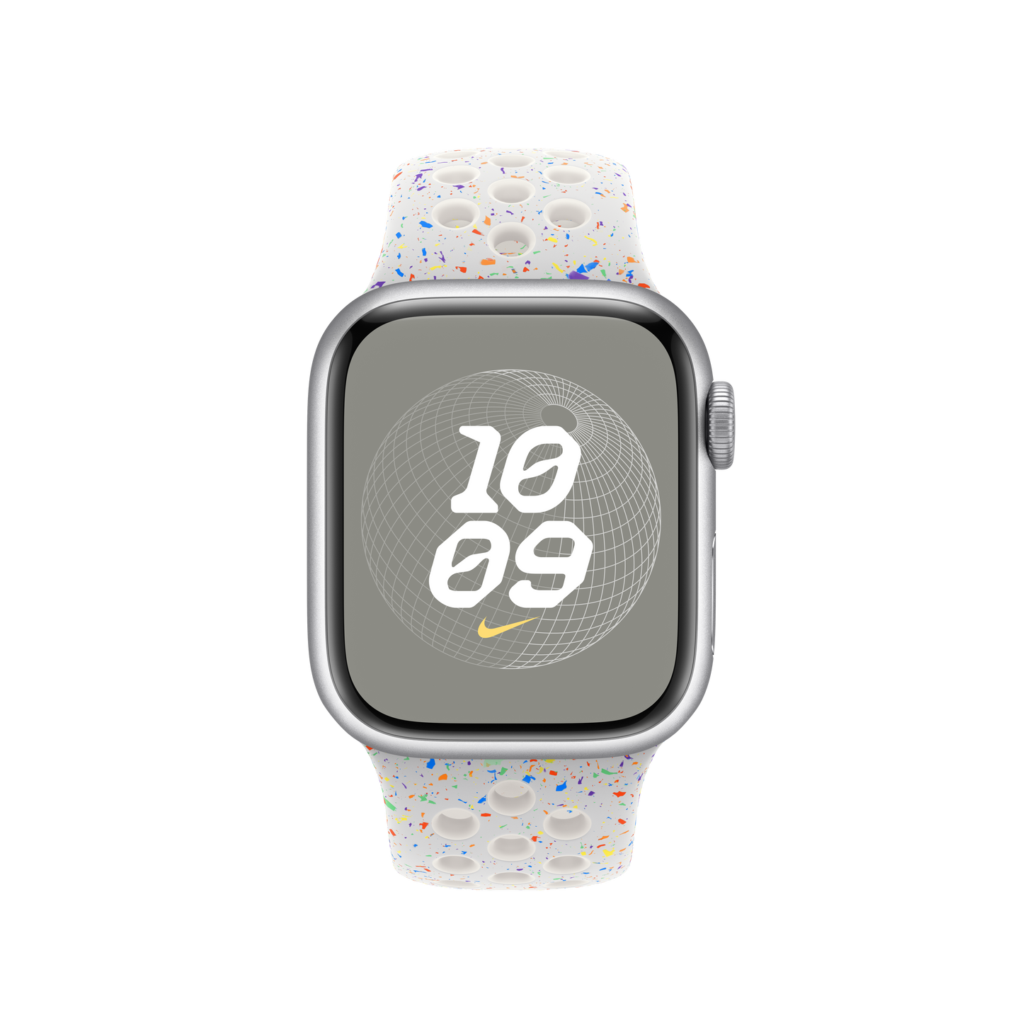 Bracelete desportiva Nike platina-pura de 41 mm - S/M