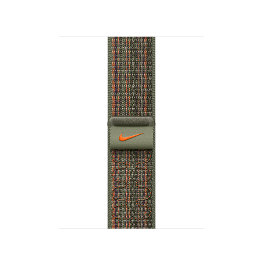 Loop desportiva Nike Sequoia/laranja de 41 mm
