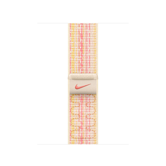 Loop desportiva Nike Starlight/rosa de 41 mm