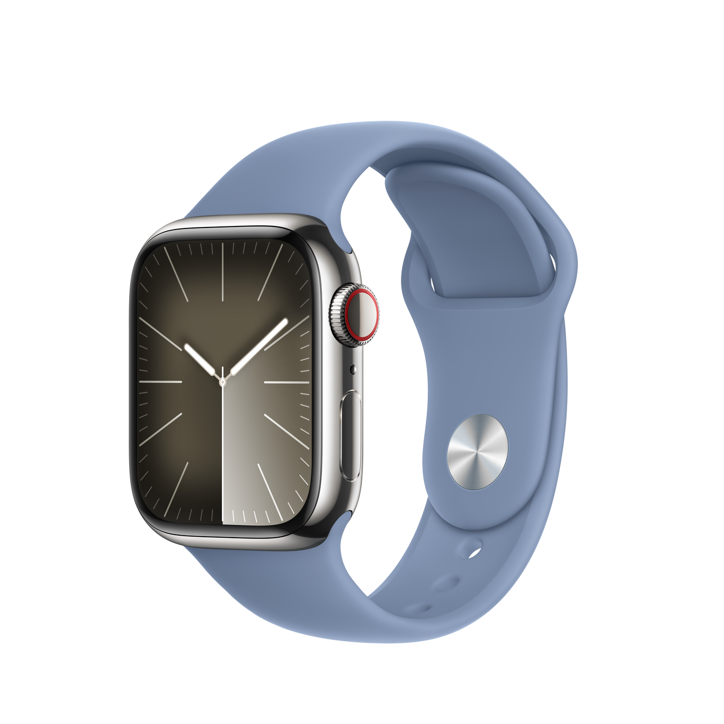 Bracelete desportiva azul-inverno de 41 mm - M/L