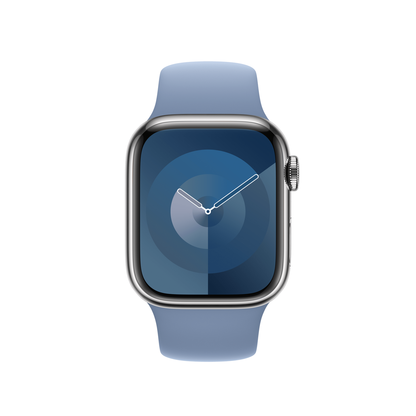 Bracelete desportiva azul-inverno de 41 mm - M/L