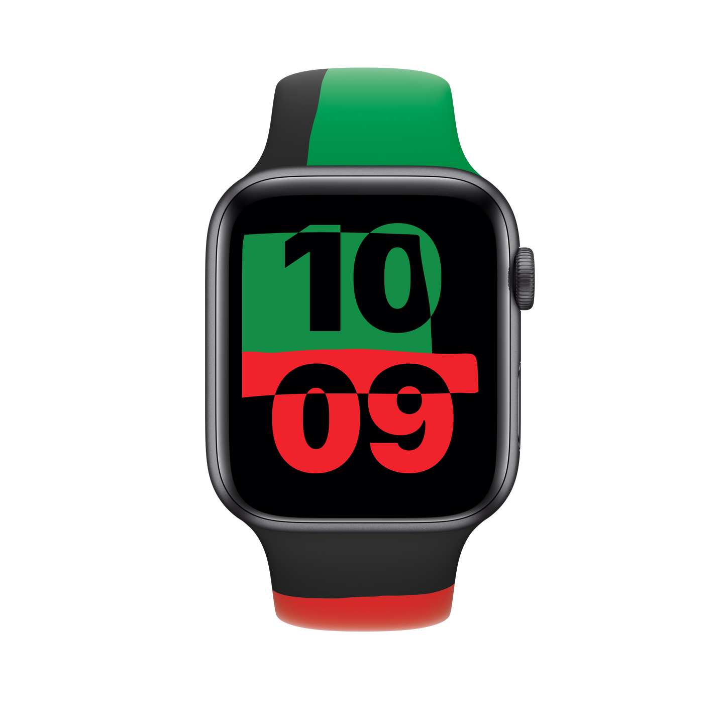 Bracelete desportiva Black Unity de 44 mm - M/L