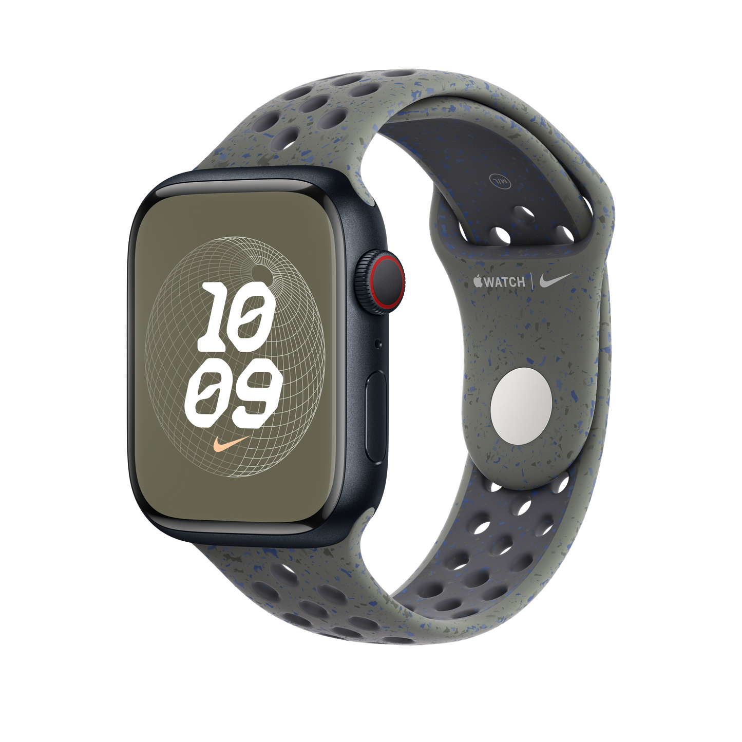 Bracelete desportiva Nike caqui cargo de 45 mm - M/L