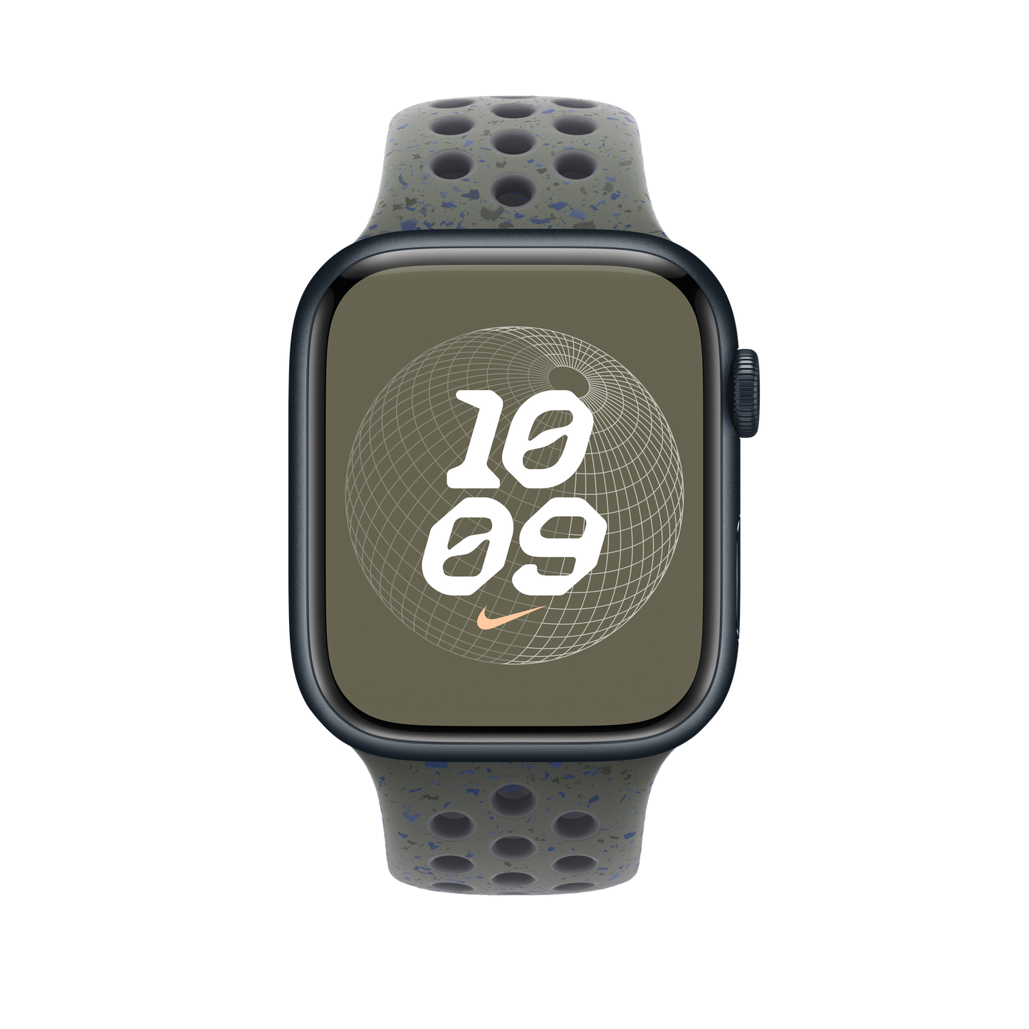Bracelete desportiva Nike caqui cargo de 45 mm - S/M