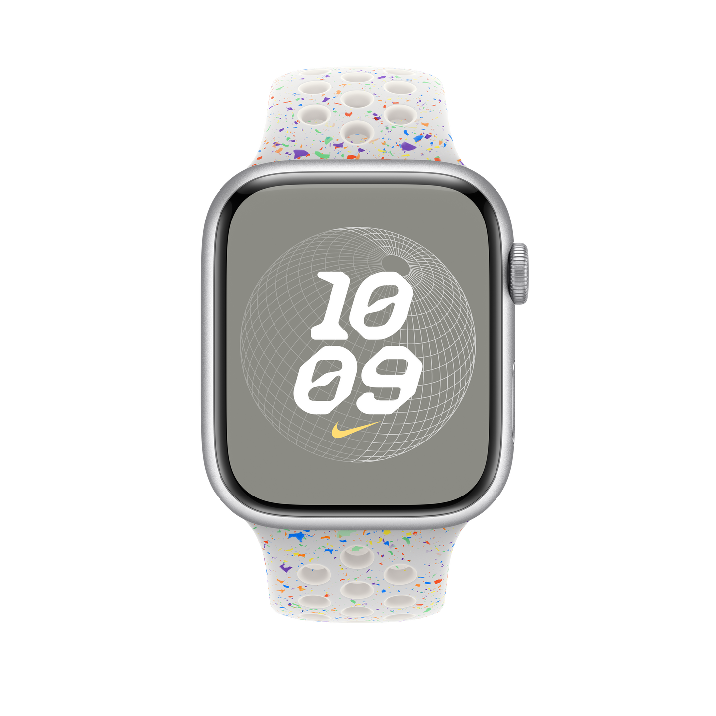 Bracelete desportiva Nike platina-pura de 45 mm - S/M