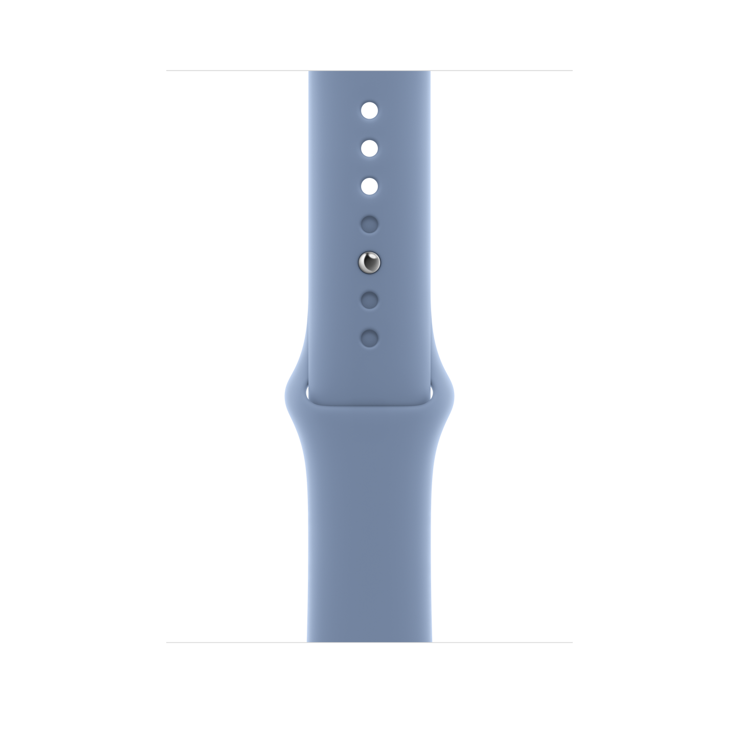 Bracelete desportiva azul-inverno de 45 mm - S/M